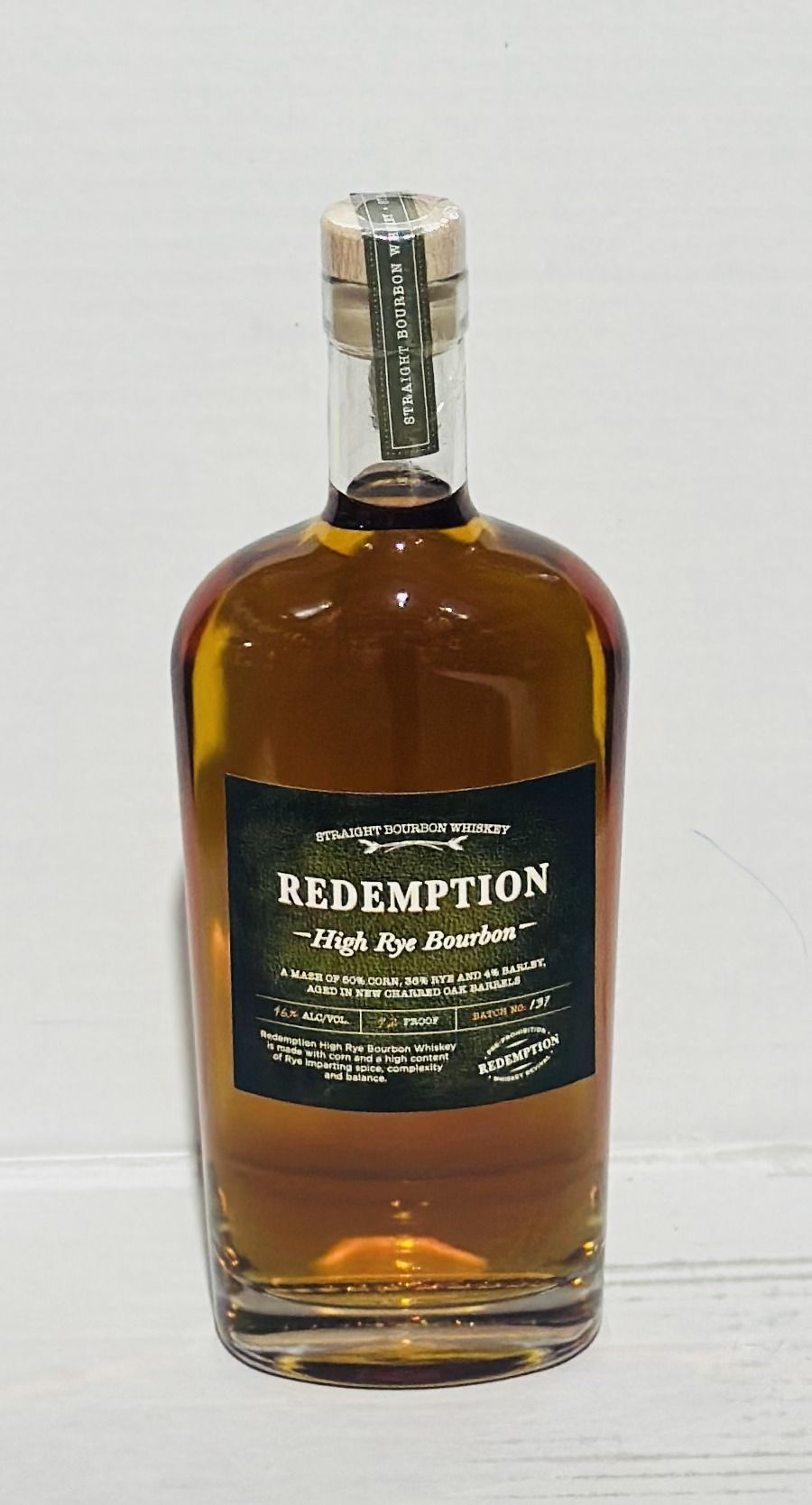 REDEMPTION HIGH RYE BRBN 750