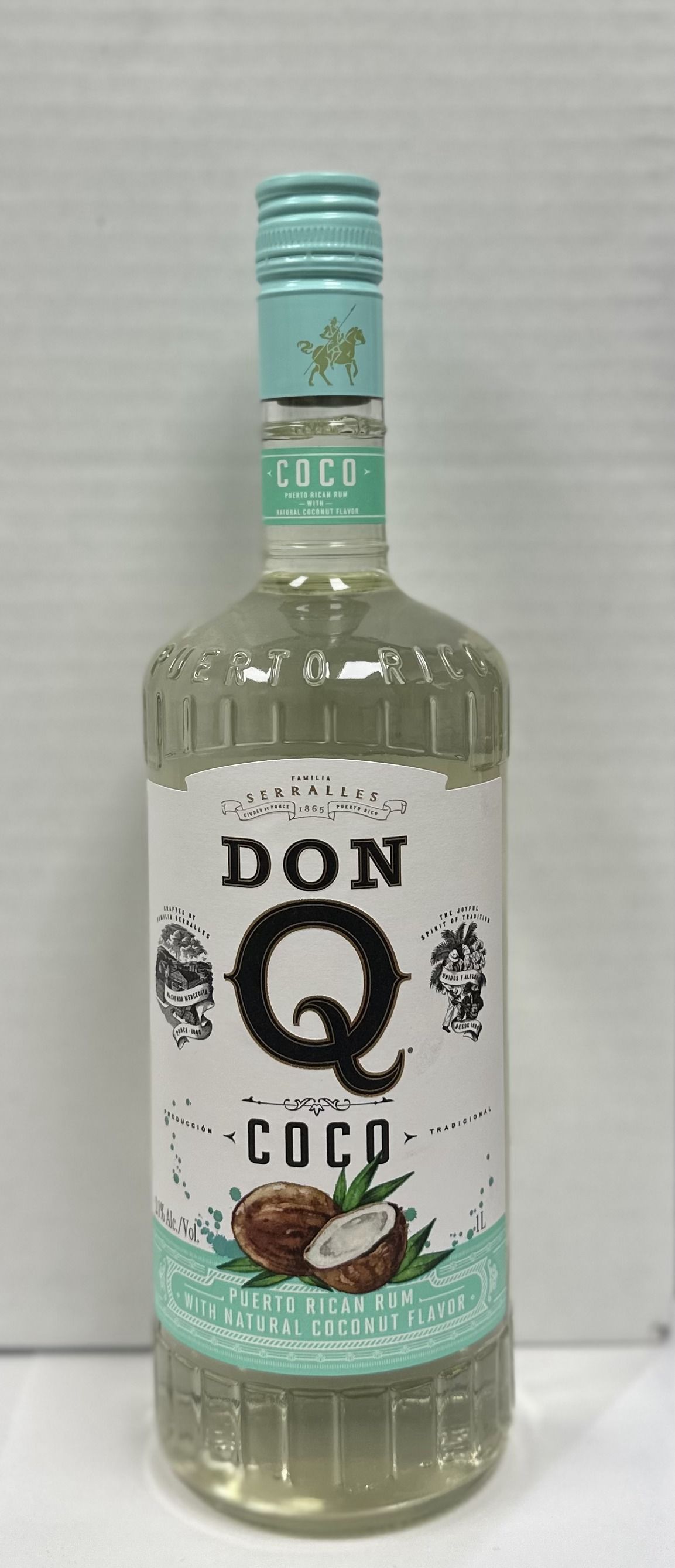 DON Q COCONUT RUM LTR