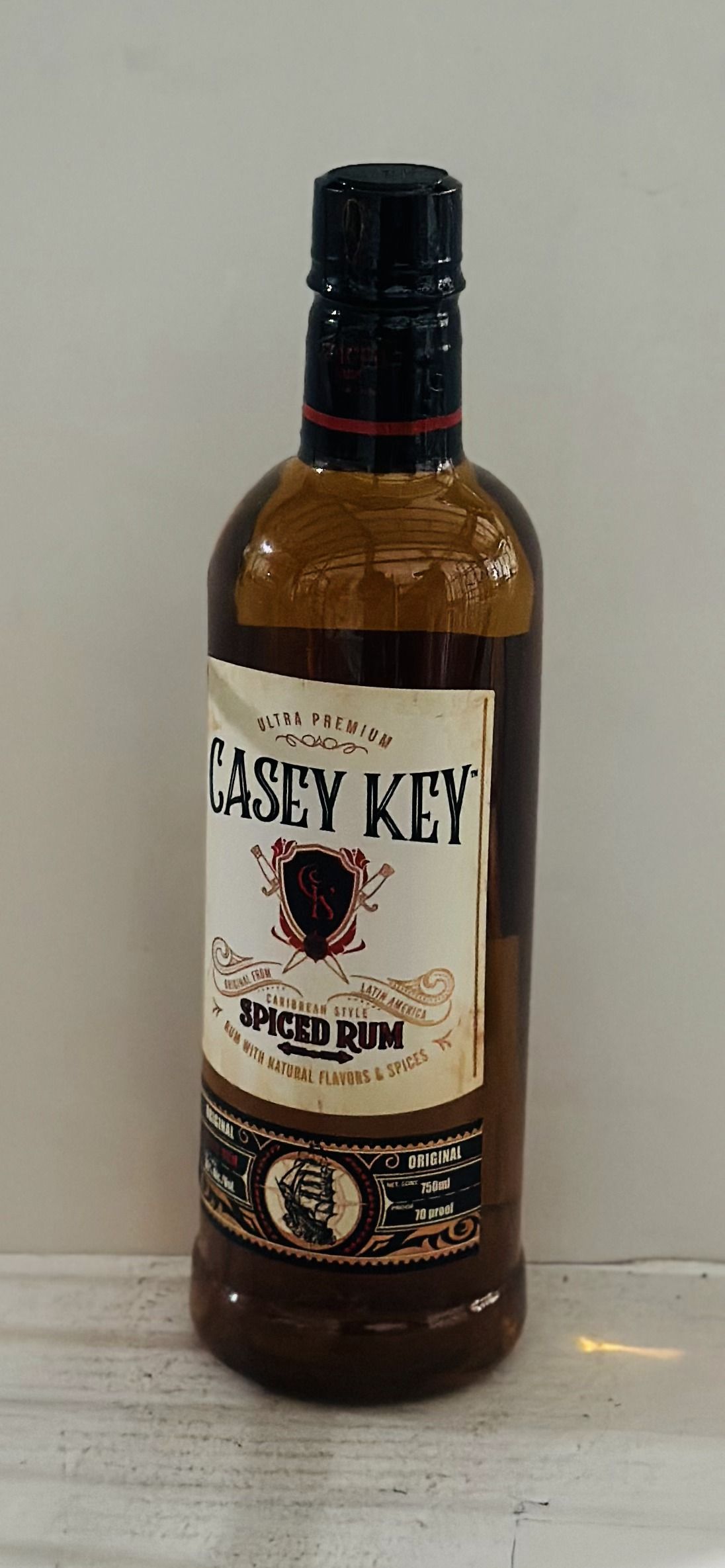 CASEY KEY SPICED RUM 750
