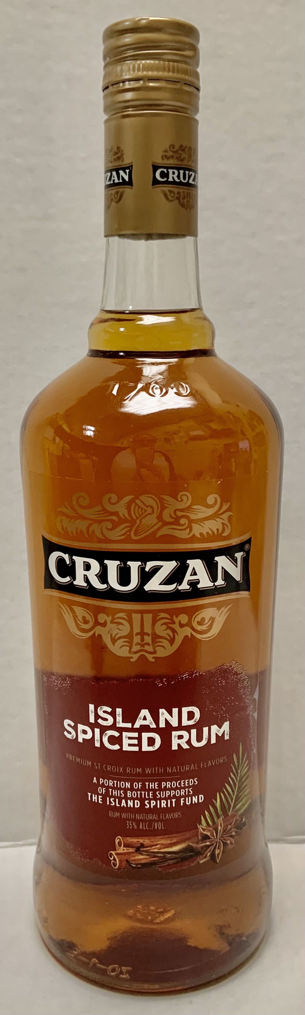 CRUZAN ISLAND SPICED LTR